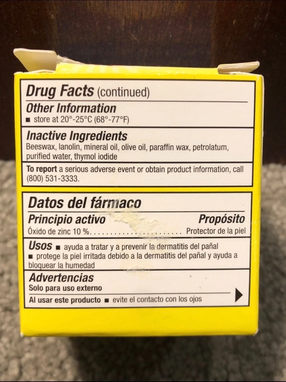 Dr. Smith's Quick Relief Diaper Rash Ointment Zinc Oxide Moisture Shield, 2oz